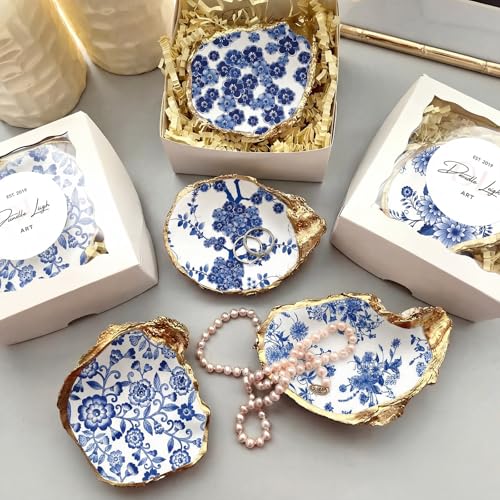 36 Pack Blue and White Floral Decoupage Napkins, 13-Inch Chinoiserie Paper