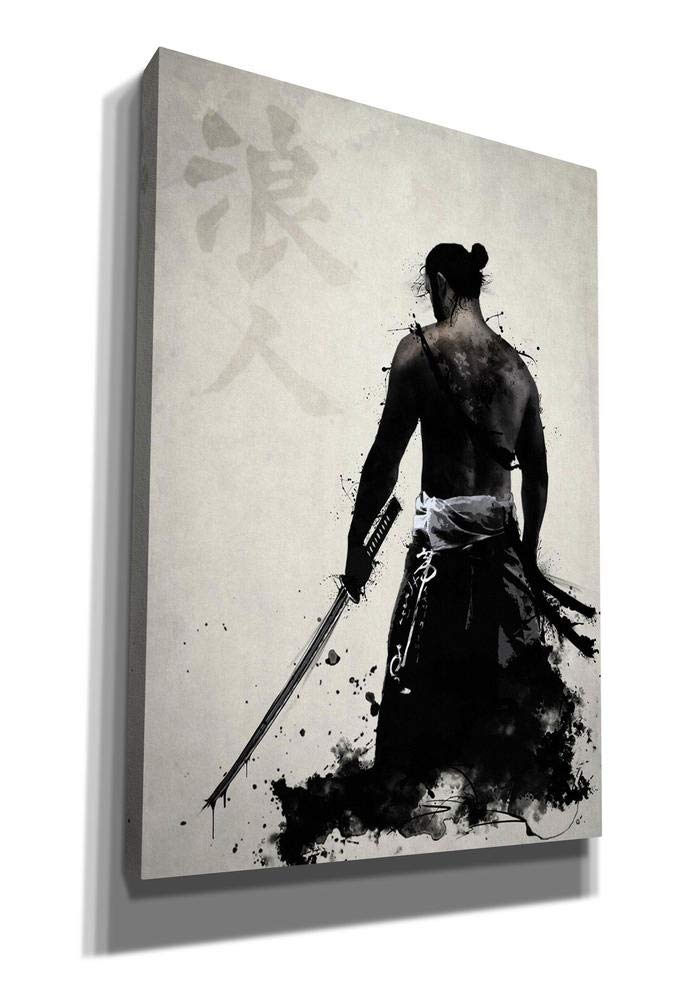 Cortesi Home 'Ronin' by Nicklas Gustafsson, Canvas Wall Art, 18"x26"