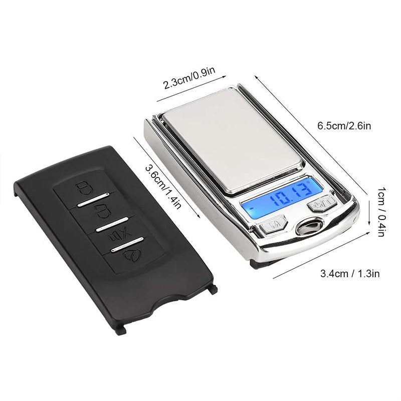 100g/0.01g Electronic Scale, Digital Grams and Ounces for Weight Loss, Baking, Cooking Small Scale Mini Food Scale Jewelry Scale Ounces and Grains Scale