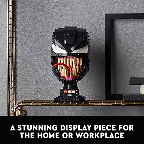 Venom Mask Building Kit for Adults - 19cm Collectible Display Model