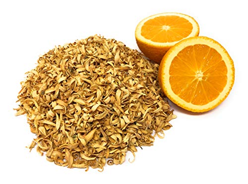 Pure Dried Orange Flower Petals, Premium Food-Grade Botanical Decor