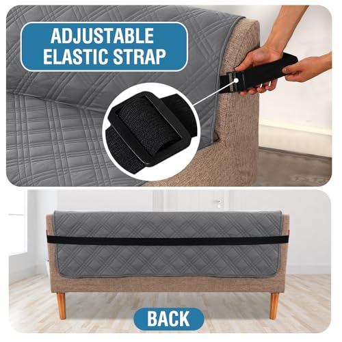 100% Waterproof Futon Cover Reversible Slipcover for Sofas