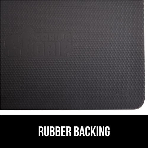 GORILLA GRIP Comfortable Cushioned Kitchen Mats for Floor, 39x20, Waterproof and Stain Resistant Soft Top, 3/4 Inch Thick Ergonomic Standing Desk Anti Fatigue Mat, Foam Supports Ankles and Feet, Brown