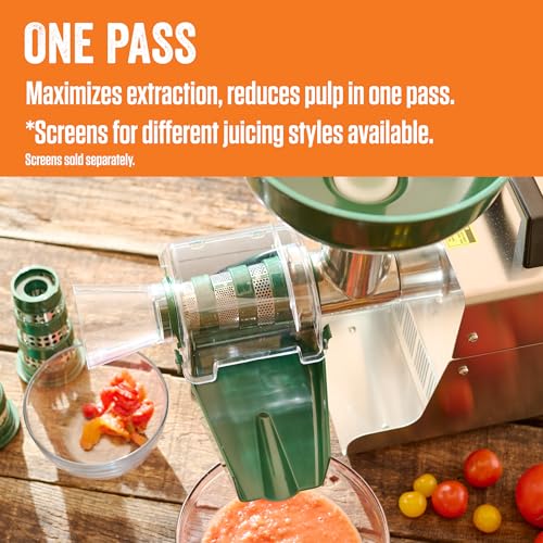 Juicer Attachment for Meat Grinders - Stainless Steel Juice Extractor