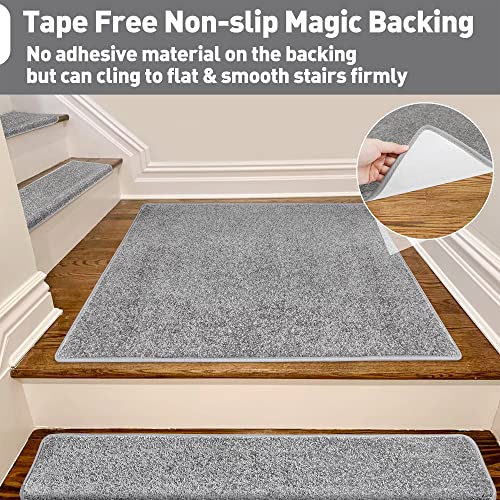2x3 Feet Non-Slip Stair Landing Area Rug, Washable Self-Adhesive Floor Mat