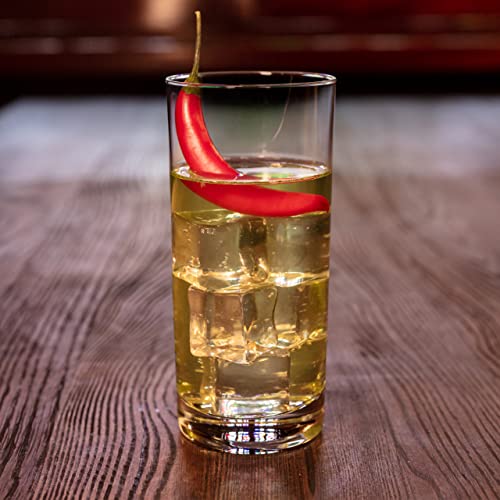 Krosno Highball Water Glasses Set of 6 - 11.8 oz Blended Collection