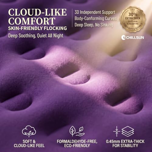 Queen Air Mattress with Built-In Pump - 18 Inch Raised Inflatable Air Bed