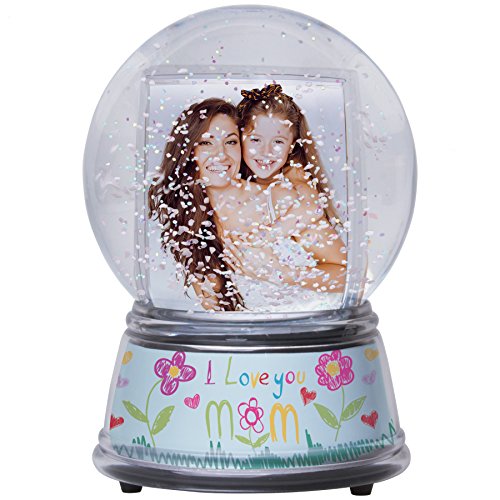 DIY Customizable Photo Snow Globe with Iridescent Glitter