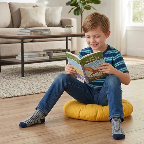 12-Piece 16-Inch Round Floor Cushion Set for Kids Flexible Seating