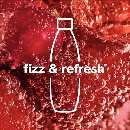 1L Slim Carbonating Bottles, 2-Pack - Dishwasher Safe White