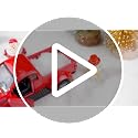 Glitter Artificial Snow Powder for Christmas Crafts & Village Decor (100g)