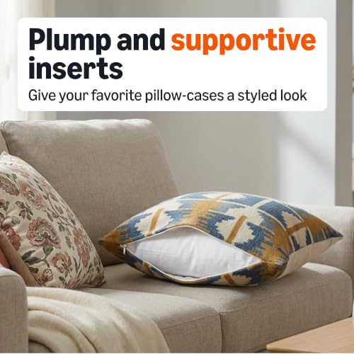 Long Body Pillow - Soft Supportive Microfiber, 20 x 54 Inches