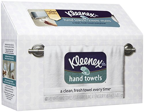 Disposable Paper Hand Towels - Unscented Cloth-Like Feel, 60 Ct (2 Pack)