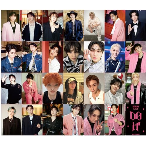 55-Piece Photo Card Set - Music Group Collectible Lomo Cards