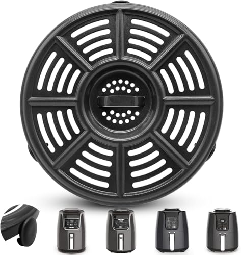 8.2-Inch Round Air Fryer Grill Pan Replacement Non-Stick Crisper Tray