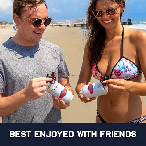 Portable Shotgun Can Opener with Built-In Funnel - Mess-Free Party Tool