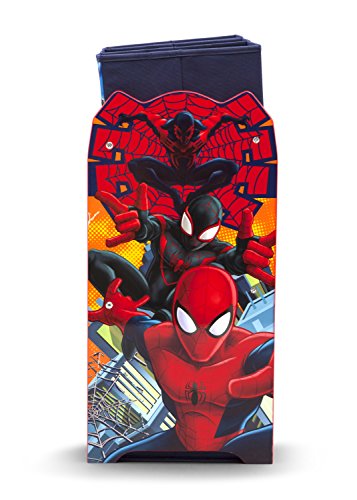 Superhero Themed 6-Bin Toy Organizer for Kids