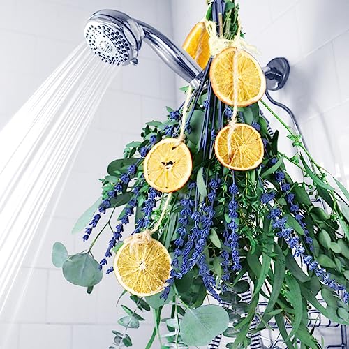 Natural Preserved Eucalyptus & Lavender Shower Bundle - 20 Pieces