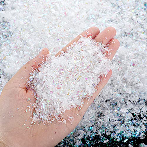 Artificial Fake Snow for Christmas DIY Decor & Snow Globes, 3.8 oz