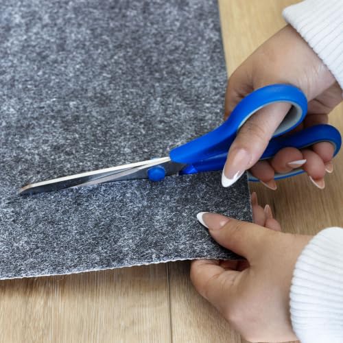 Non-Slip Felt and Rubber Rug Pad - 12x15 Low Profile Area Rug Mat