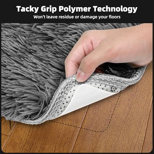 Non-Slip Rug Grippers - Washable & Reusable Carpet Tape for Hardwood Floors
