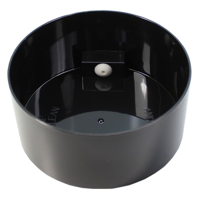 COFFEEVAC 1LB – Patented Airtight Container | Multi-use Vacuum Container Works as Smell Proof Containers for Ground Coffee and Coffee Bean Containers. Black Cap and Clear Body