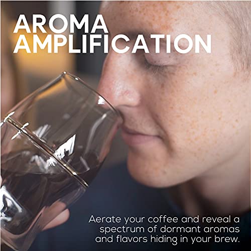 ICOSA Brewhouse AVENSI 3-Piece Coffee Set with Unique Glassware for Aroma & Temperature Control