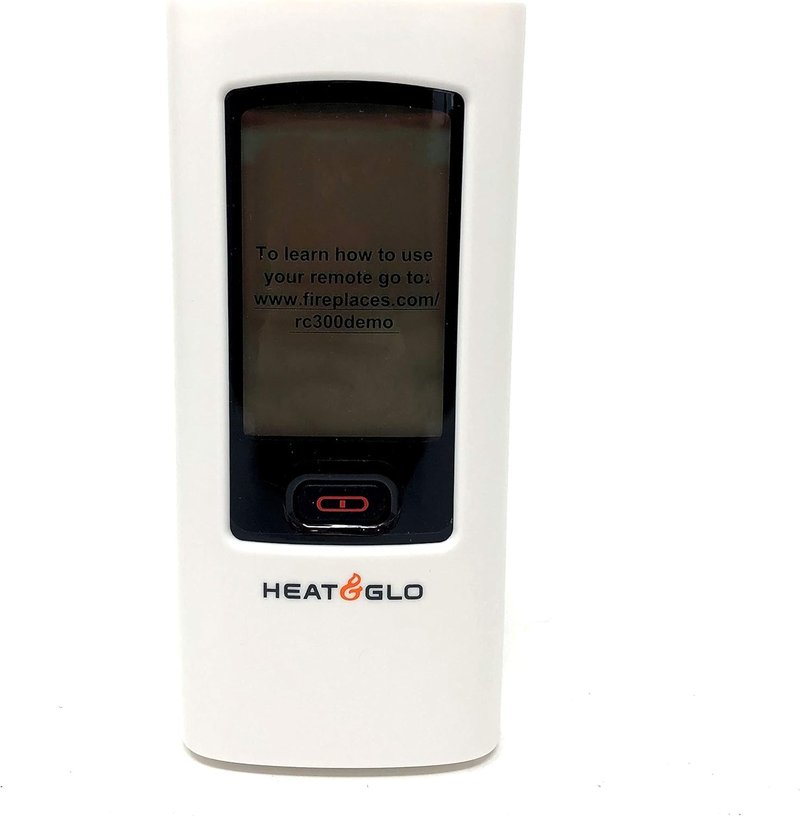 Replacement Remote for Heat N Glo RC300 (2166-330) – Works with Escape, Mezzo, Primo & True Series Fireplaces, Includes Wall Mount Holster