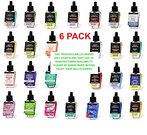Wallflower Fragrance Refills - Assorted Scents - 6 Pack