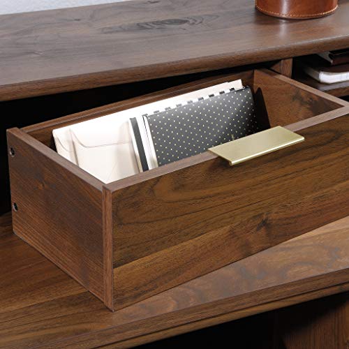 Mid-Century Modern Organizer Hutch with Drawers and Adjustable Shelving