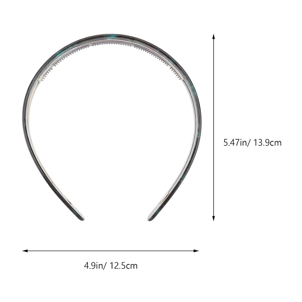 Uonlytech Hawksbill Pattern Headband - Non-Slip Hair Wrap Strips & Face Hairband | Stylish Korean Hair Accessory