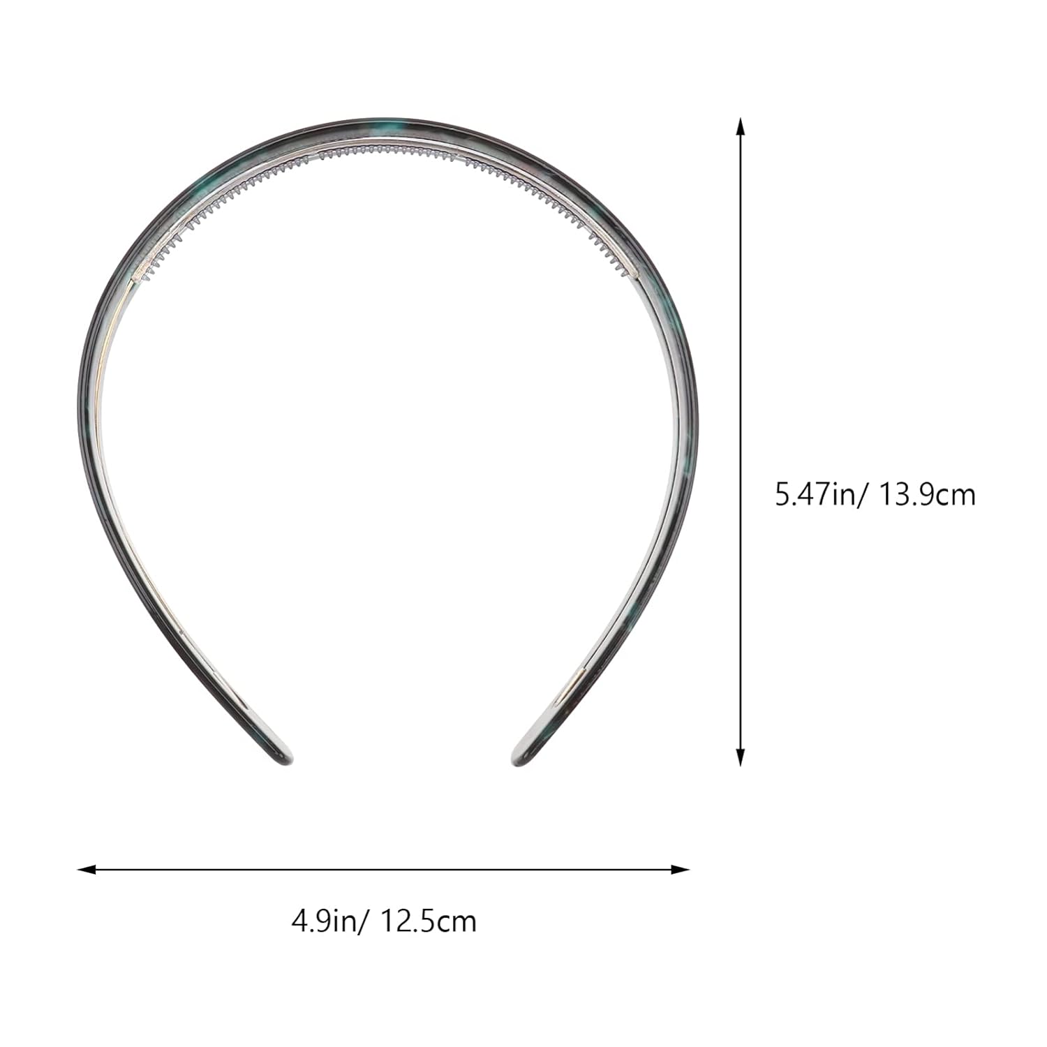 Uonlytech Hawksbill Pattern Headband - Non-Slip Hair Wrap Strips & Face Hairband | Stylish Korean Hair Accessory
