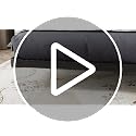 Full Size Floating Metal Platform Bed Frame with LED Lights & Charging Station