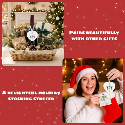 Family of 3 Christmas Ornament - First Christmas for New Mom & Dad - Pawzity