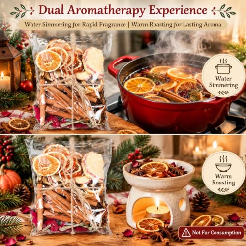 Knitgrip 2 Pack Fall Simmer Potpourri Kit - Autumn Scented Bowl Fillers