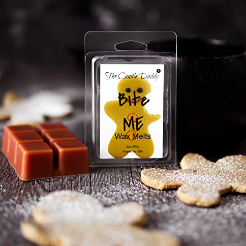 Bite Me Gingerbread Scent Wax Cubes - 2 oz Package by The Candle Daddy