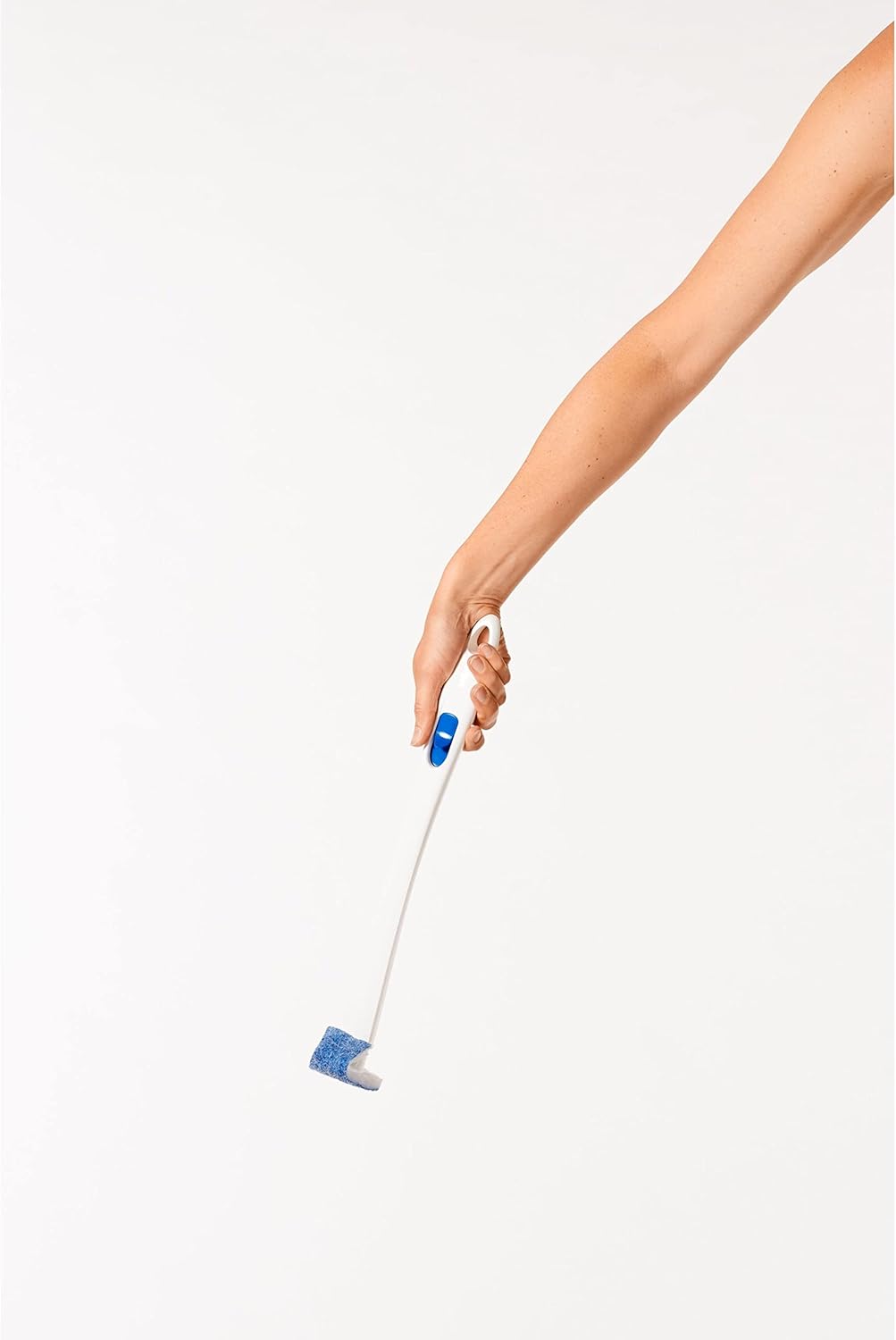 Scotch-Brite Toilet Scrubber Starter Kit - Disposable Refills with Built-In Bleach Alternative | Includes Handle & Caddy