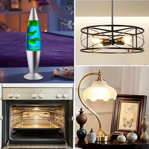 High-Temperature Appliance Light Bulb 40W E26 Base - 2 Pack