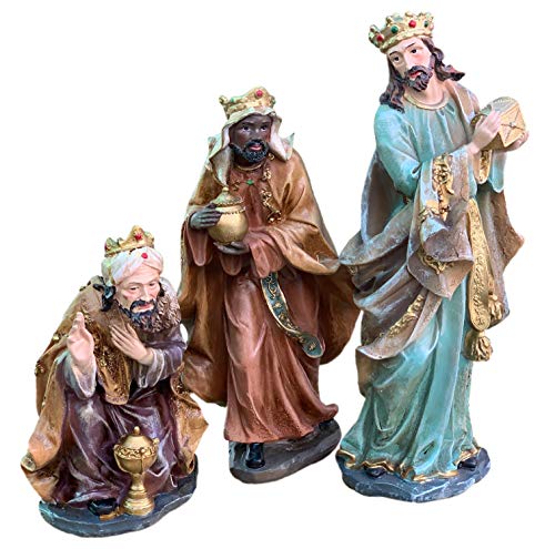 12-Inch Nativity Scene Set of 11 Figures for Christmas Decoration