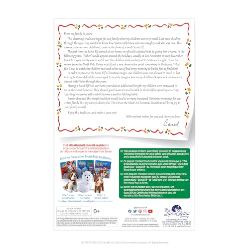 Scout Elf Christmas Tradition Box Set with Girl Doll and Storybook