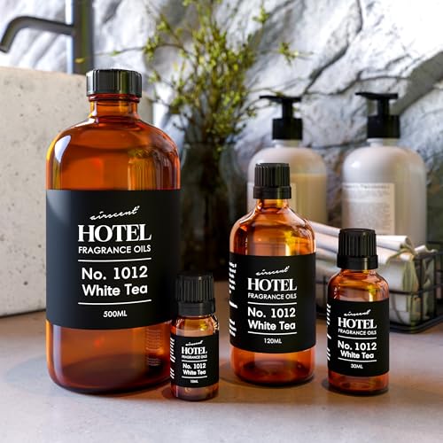 White Tea Hotel Scent Fragrance Oil - 10 mL Dropper Bottle for Diffusers