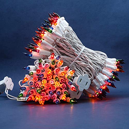 SWEET SHINE Multicolor Christmas String Lights 66ft 200 LED Indoor Outdoor