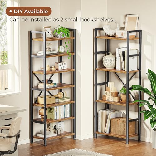 4-Tier Wide Triple Bookshelf with 11 Adjustable Open Display Shelves