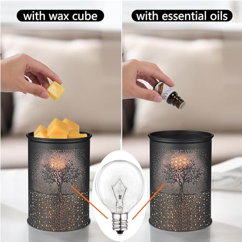 25W Wax Warmer Replacement Bulbs - E12 Candelabra Base, 6 Pack