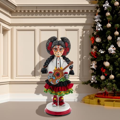 16-inch Day of The Dead Girl Nutcracker - Cultural Holiday Decor by Kurt Adler