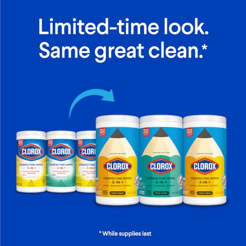 Clorox Disinfecting Wipes Variety Pack 75 Count 3 Pack