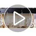Lunmon 48 Pcs Crochet Angel Ornaments for Christmas Tree - White Doilies (Angels Variation)