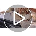 Full Size Air Mattress with Built-in Pump - 18 Inch Inflatable Blow Up Bed