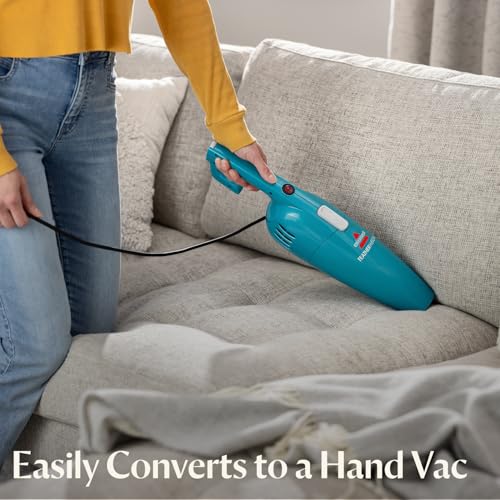 Bissell Featherweight 3-in-1 Lightweight Stick Vacuum and Hand Vacuum, Blue