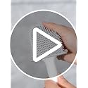 Wall-Mounted Silicone RV Toilet Brush and Holder Set - Anti-Drip Design